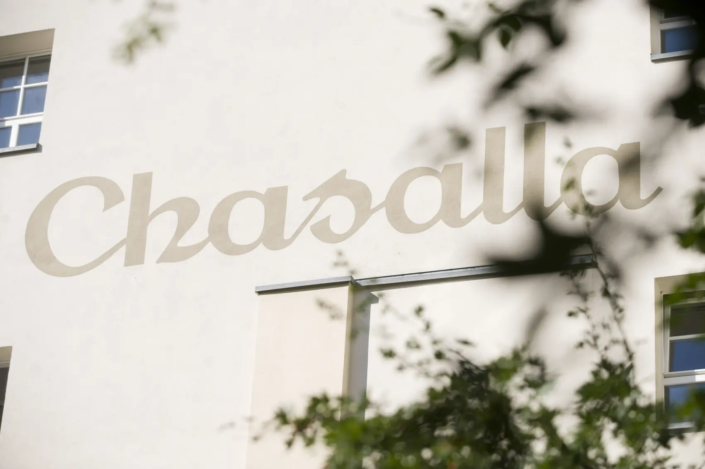 Fabrik Chasalla Außenwand