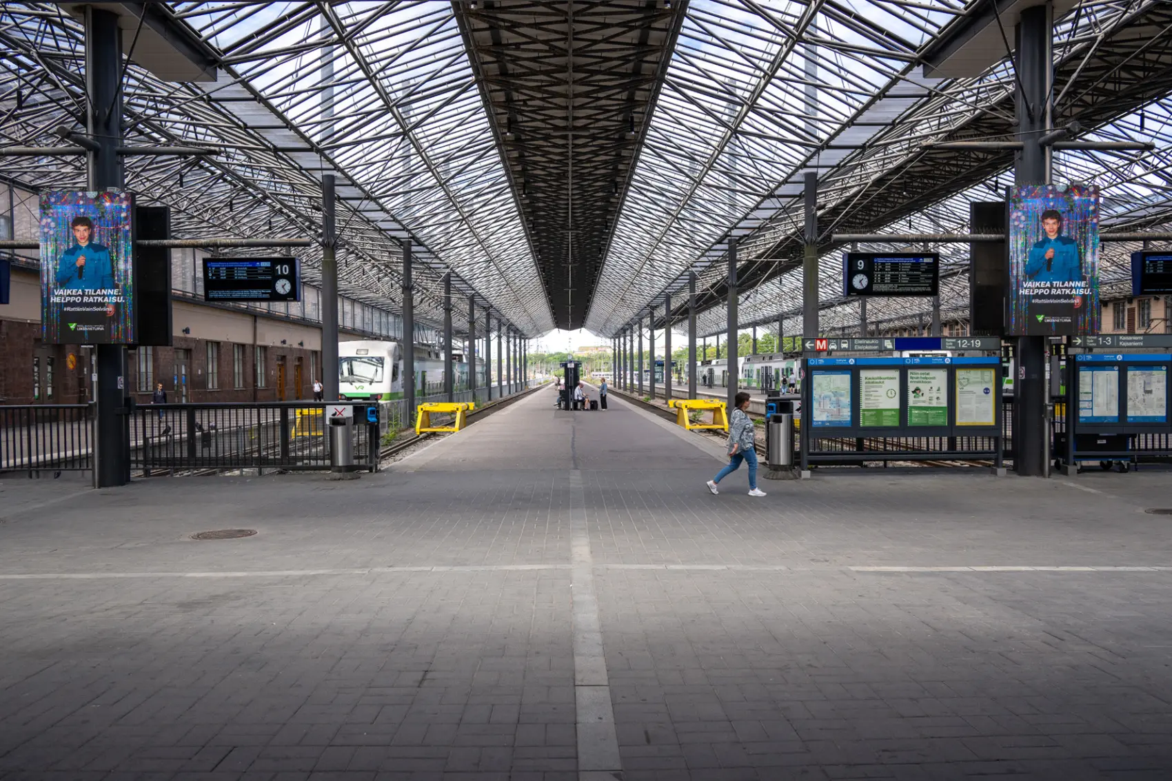 Helsinki Bahnhof Gleise