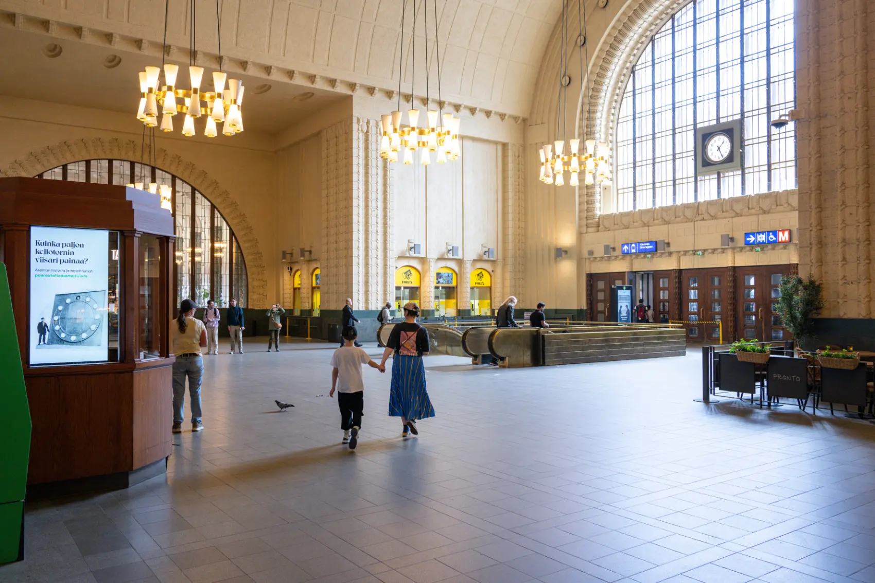 Bahnhofshalle Helsinki Hauptbahnhof