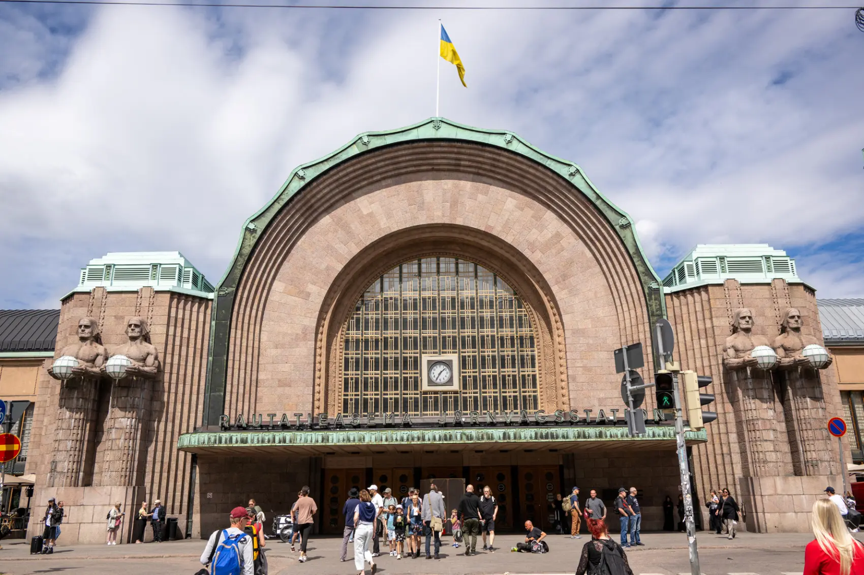 Helsinki Bahnhof Haupteingang